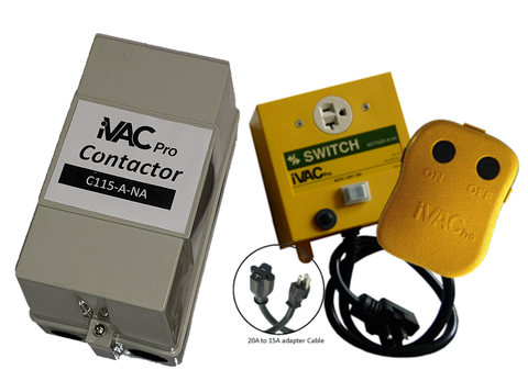 iVAC Pro Switch HP package with Remote and MRT Feature (Minimum Run Time)